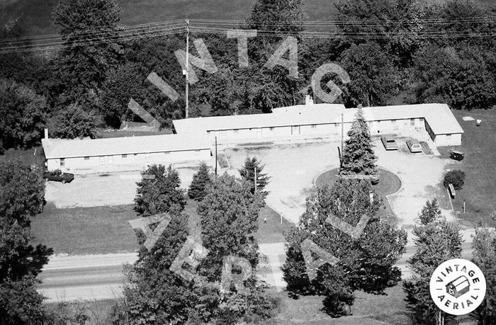 Blue Water Motel - 1988 Aerial (newer photo)